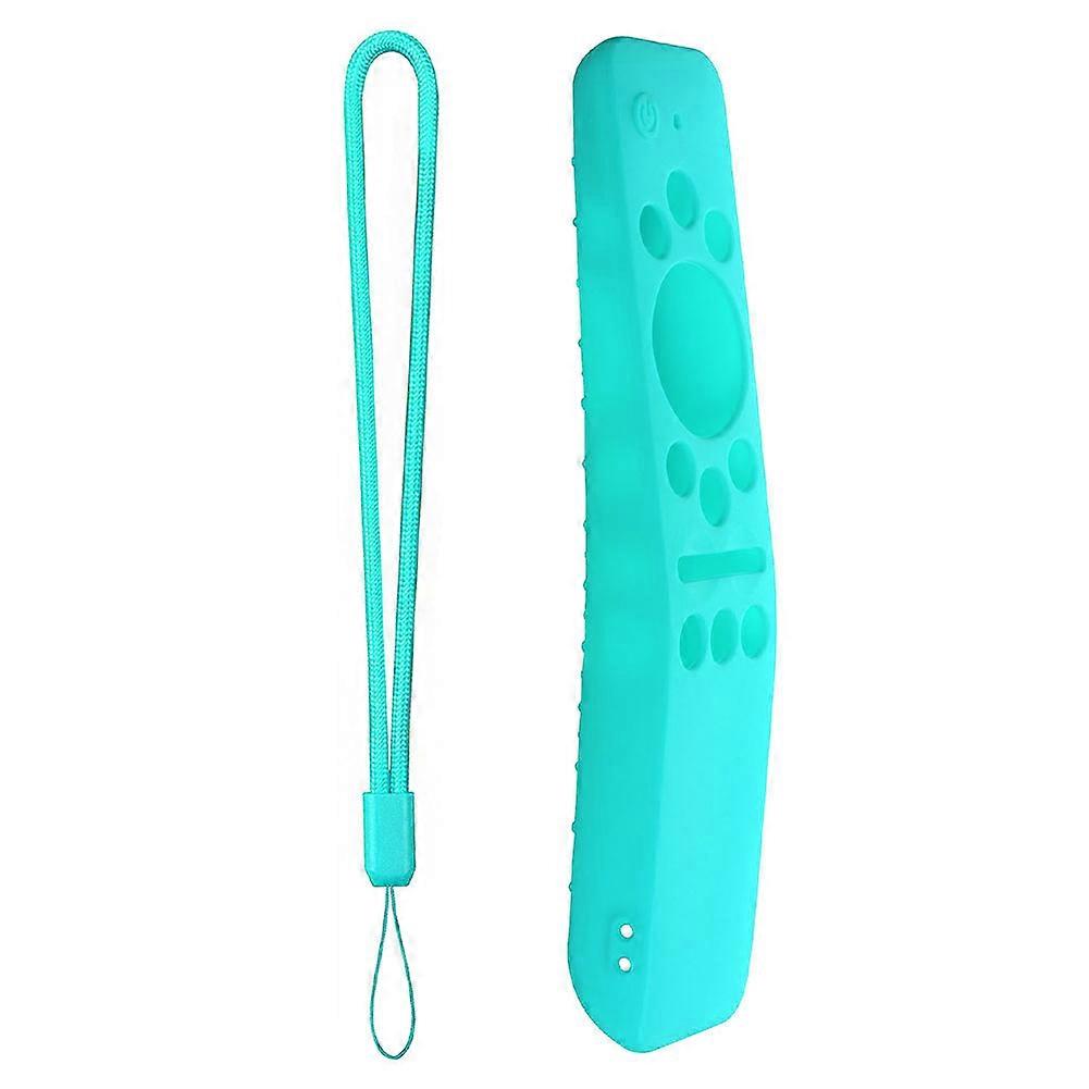 Soft Silicone Protective Sleeves with Lanyard Smart Television Remote Control Case Replacement for SAMSUNG 01329B 01330A TM1950A