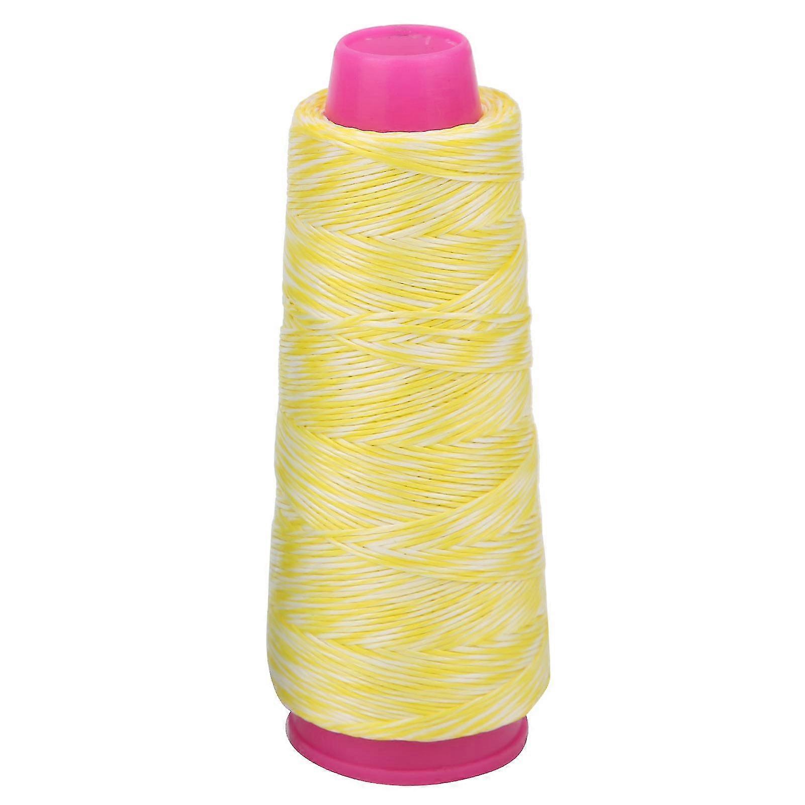 Yellow and White Archery Bowstring Material Thread for Recurve and Compound Bows - 110m360ft