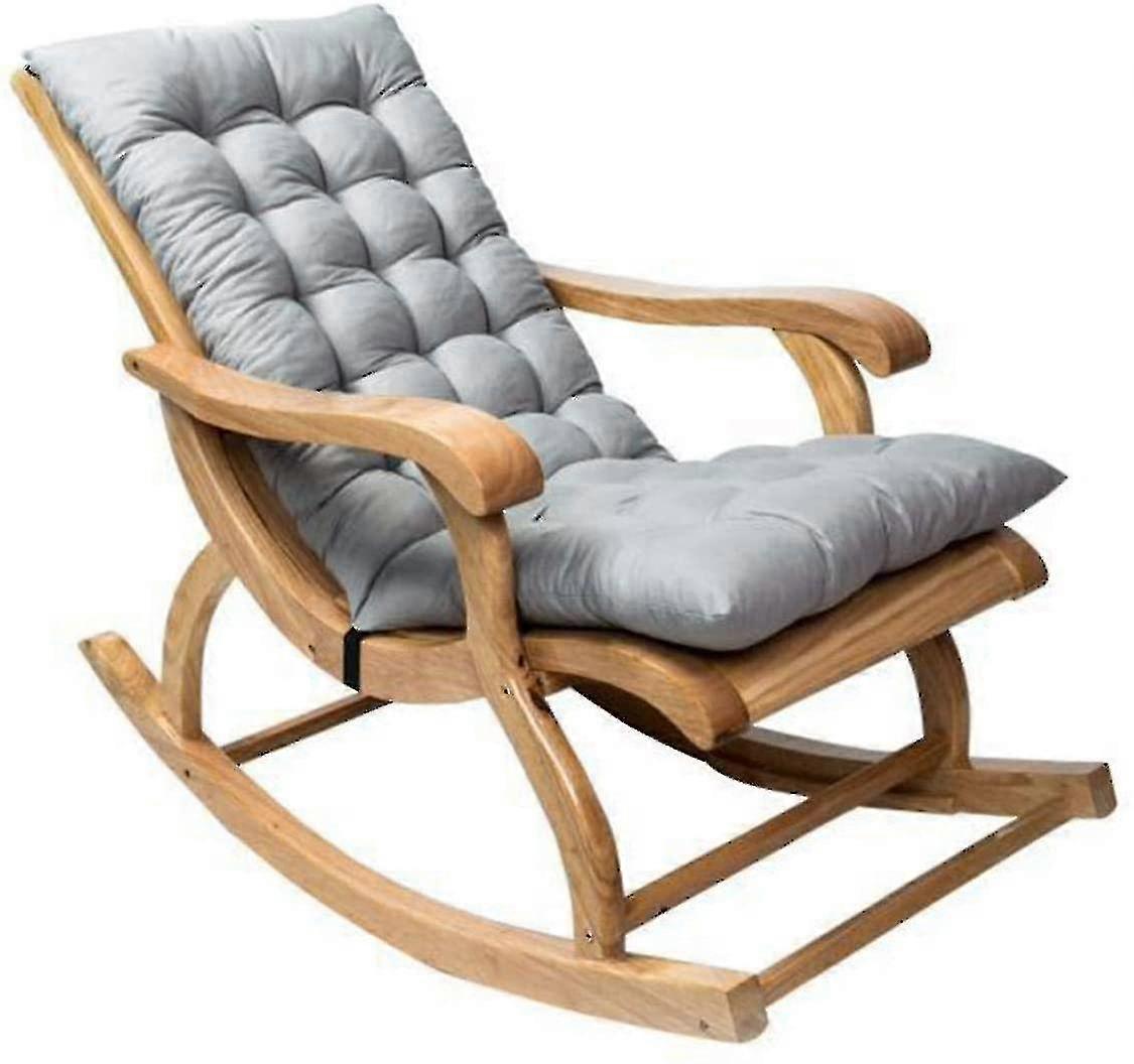 ロッキングチェアクッション、ハイバックガーデンアームチェアクッション、屋外パティオチェアシートクッション - 1205012cm