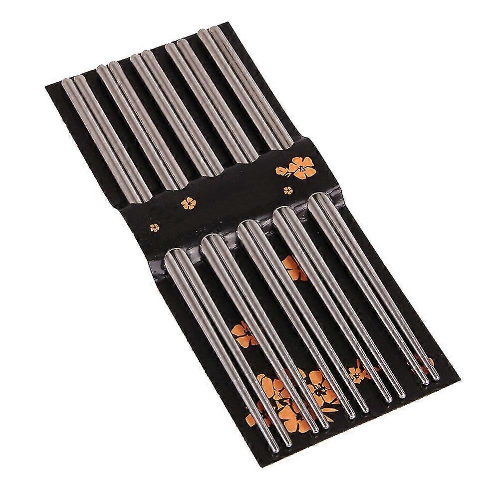 Rustfritt stål spisepinne rustfritt stål spiral spisepinner 22.5cm