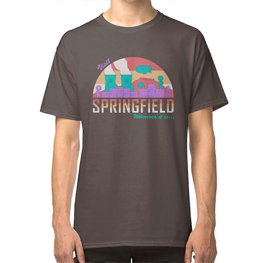 Bezoek Springfield T-shirt