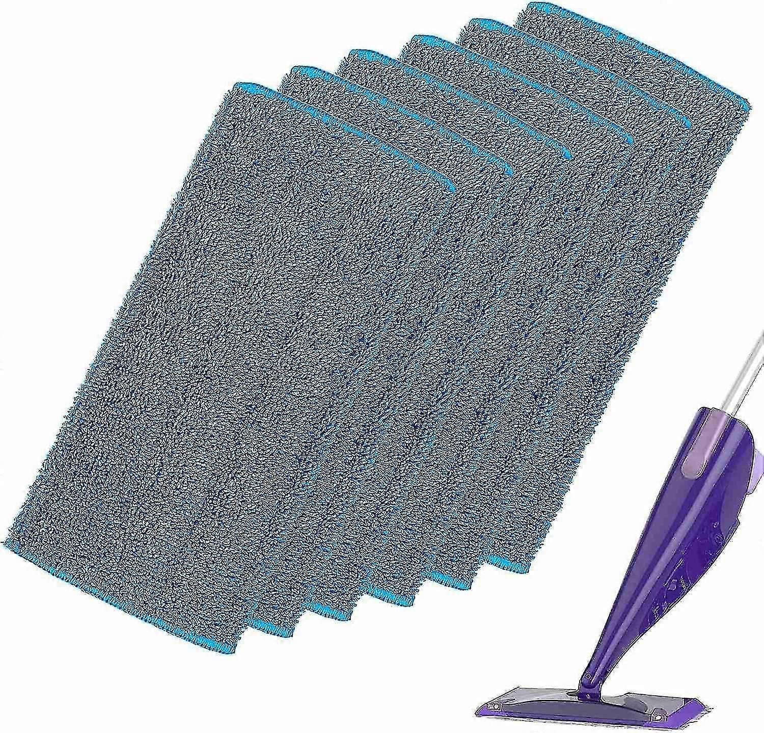 6 Pack of Reusable Cloths for Swiffer Wetjet and Flash Powermop