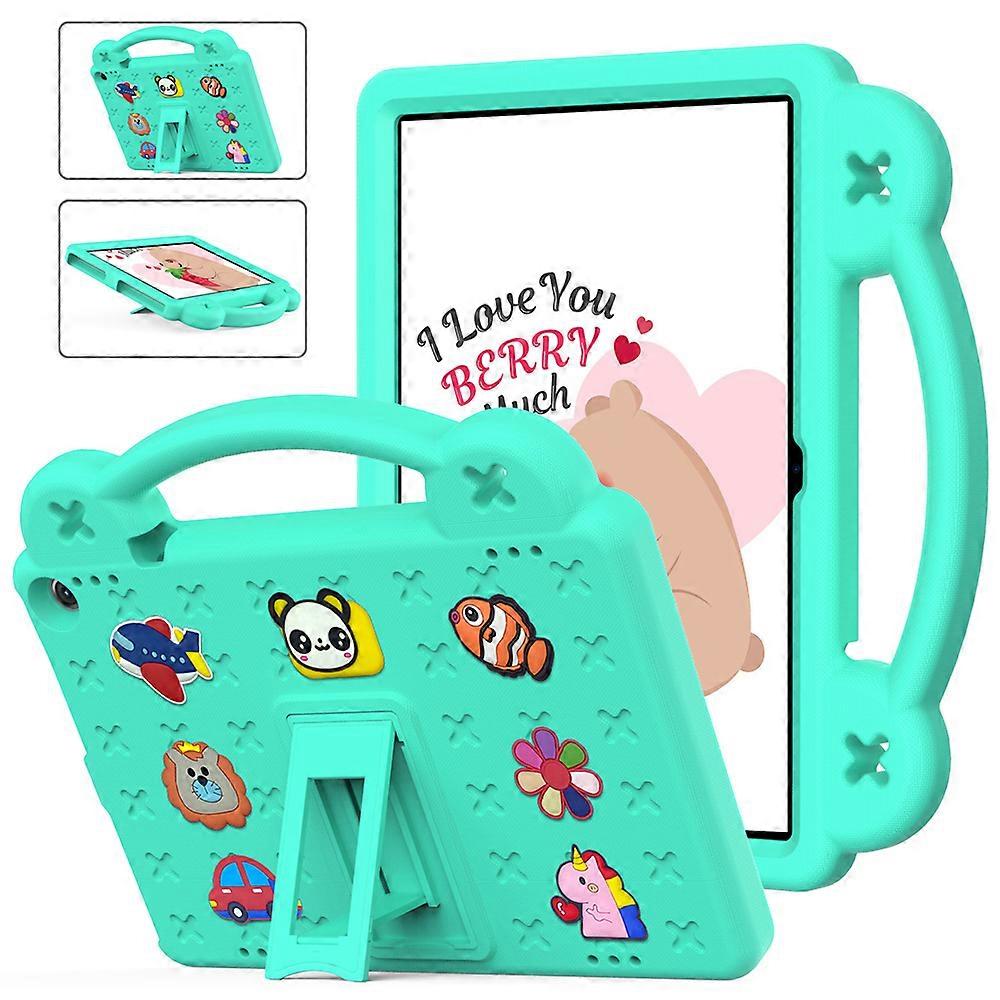 Child Protective Case Compatible with Amazon HD10 /HD 10 Plus (2021) Protective Case Durable Shockproof Handle Bracket Protective Case Lightweight EVA