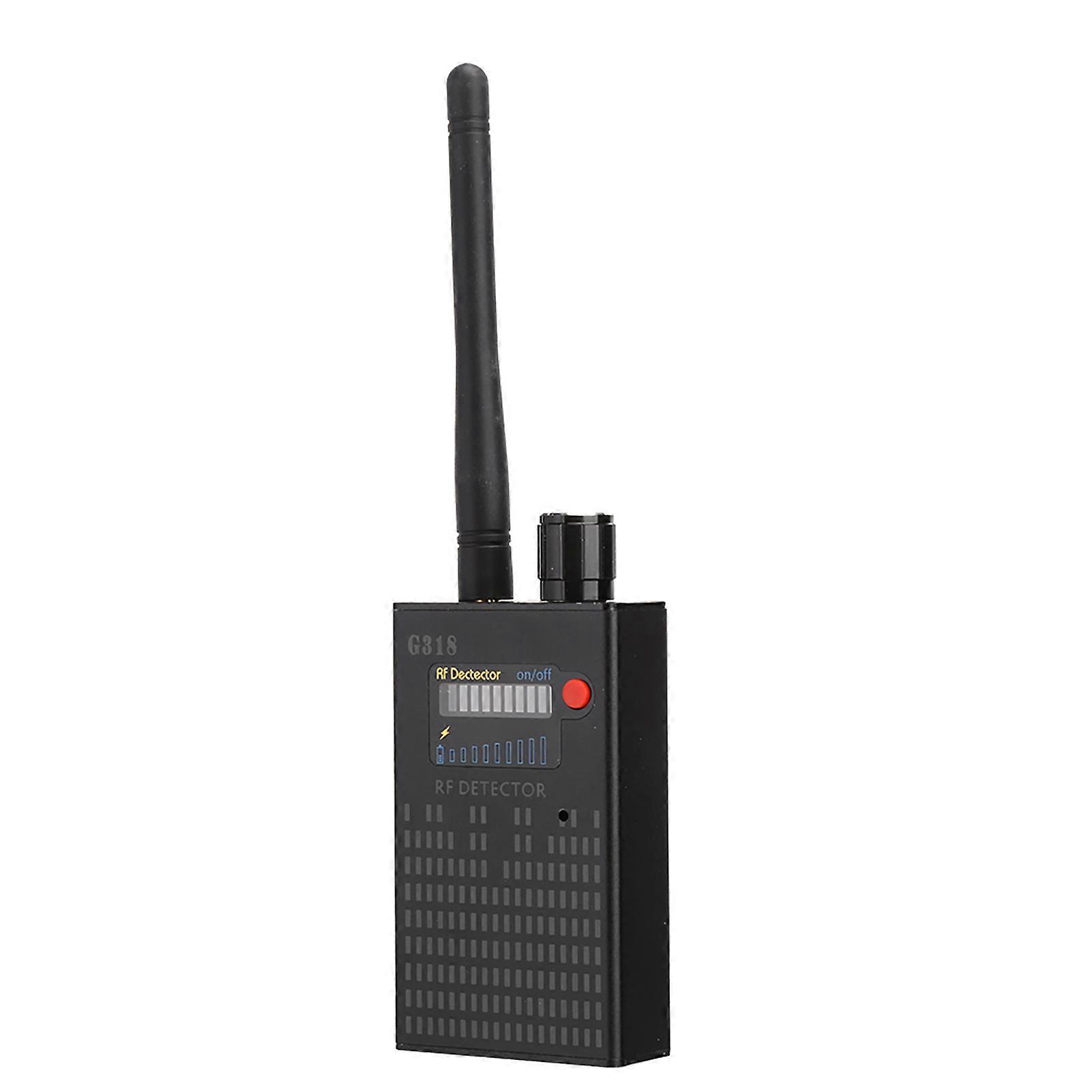 G318+ Anti‑Spy Signal Failure Radio Frequency Detector Professional 1‑8000MHz 0‑10M