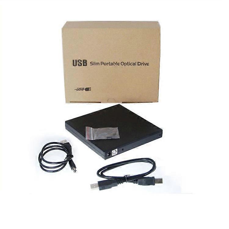 Portable 12.7 mm optical drive box USB mobile kit USB2.0 notebook external SATA serial port