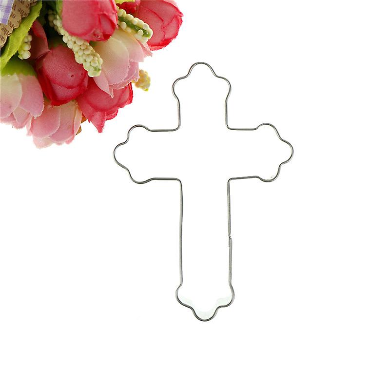 Halloween Cross Stainless Steel Cutter Biscuit Cookie Mold Baking Decor Tool