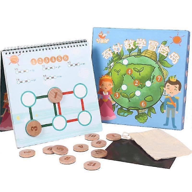 Children's Number Blocks Logic Thinking Intellectual Development Tabletop Game