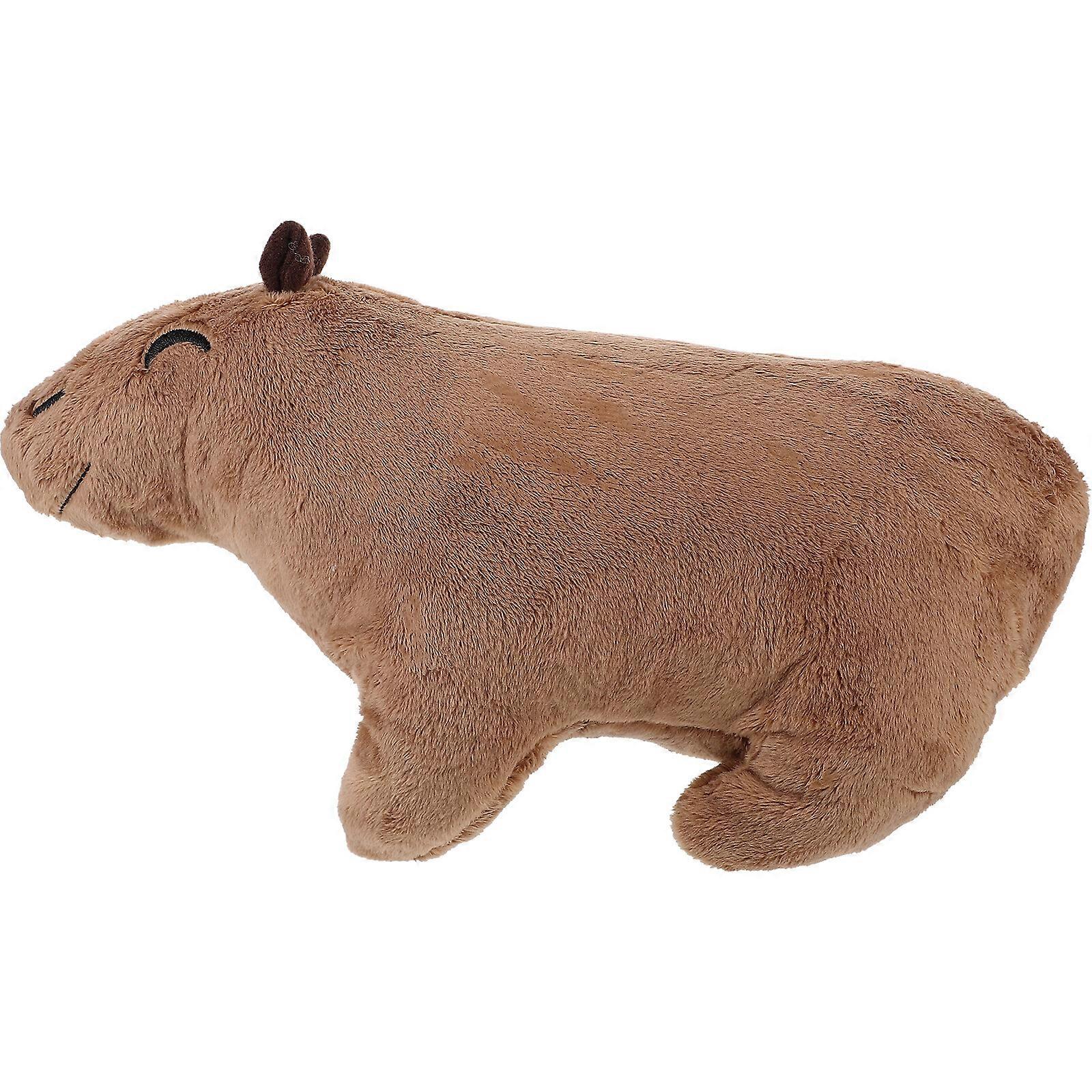 Capybara animale umplute realist pluș umplute Capybara drăguț jucărie animale umplute