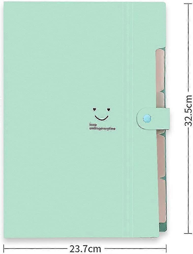 Expanding File Folder. A4 Letter Paper Pockets Accordion Document Bag Organizer