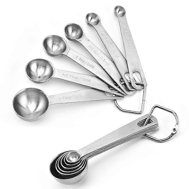 Measuring Spoon 6 Pieces, Black