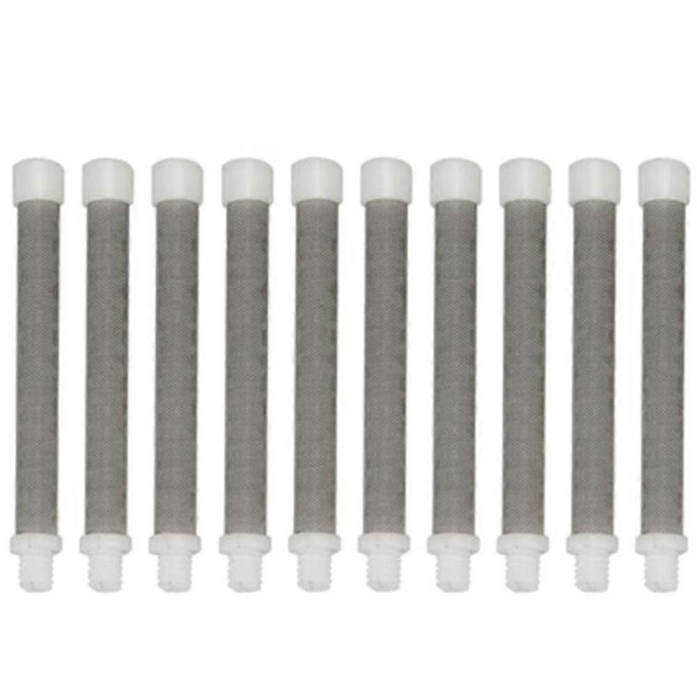 10pc Airless Filter 60 Mesh Airless Spray Filter 304 Stainless Steel For Airless Paint Spray Corros