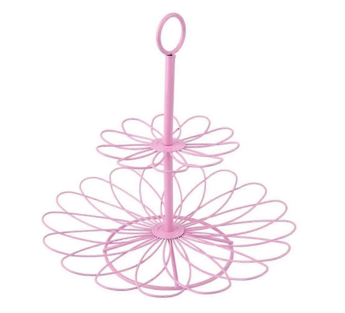 2-Layer Iron Cake Rack  Holder Cake Rack Dessert Rack Party Supplies