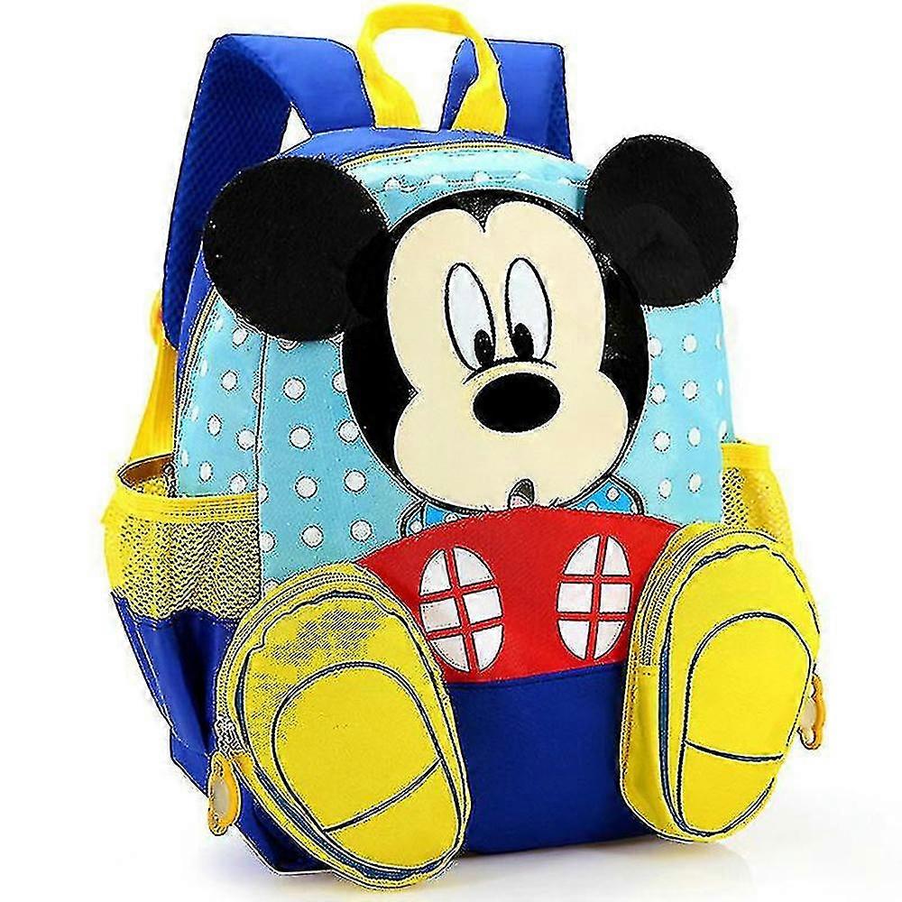 Kids Boys Girls Mickey Minnie Mouse School Bag Backpack