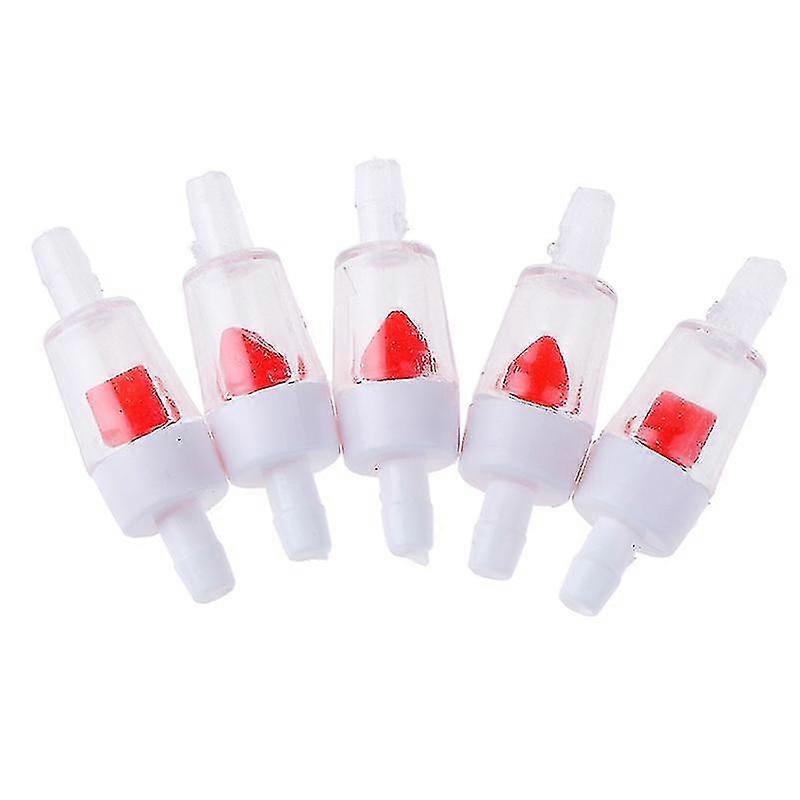 5pcs Aquarium Non-return Check Valves Fish Tank Air Pump Co2 Diffuser Water