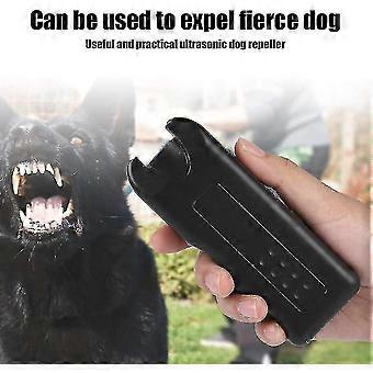 Portable Ultrasonic Dog Repnt Anti Bark Bark Stopper For Outdoor En Walks ()