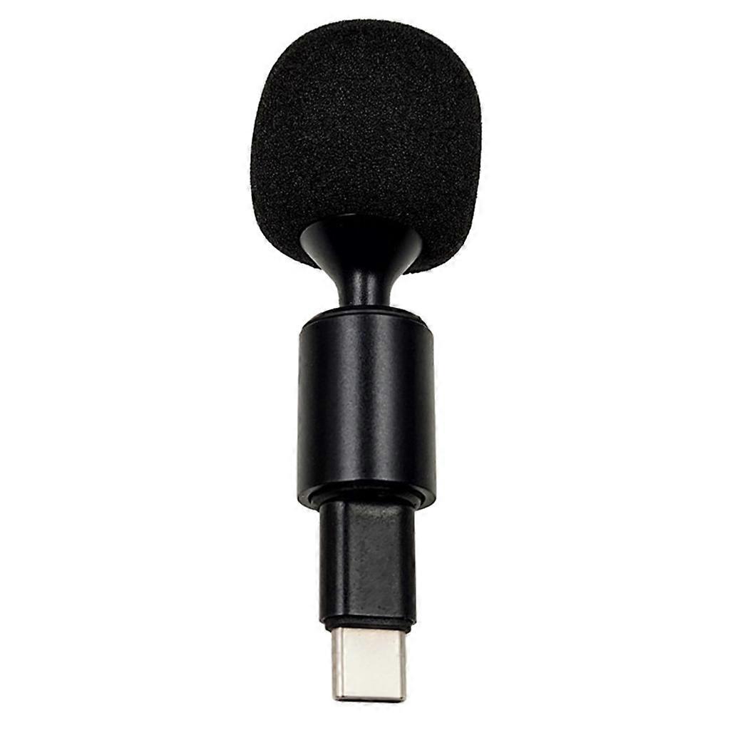4 pôles / 3 pôles / TYPE C Mini microphone en métal de 3,5 mm pour ordinateur de téléphone portable