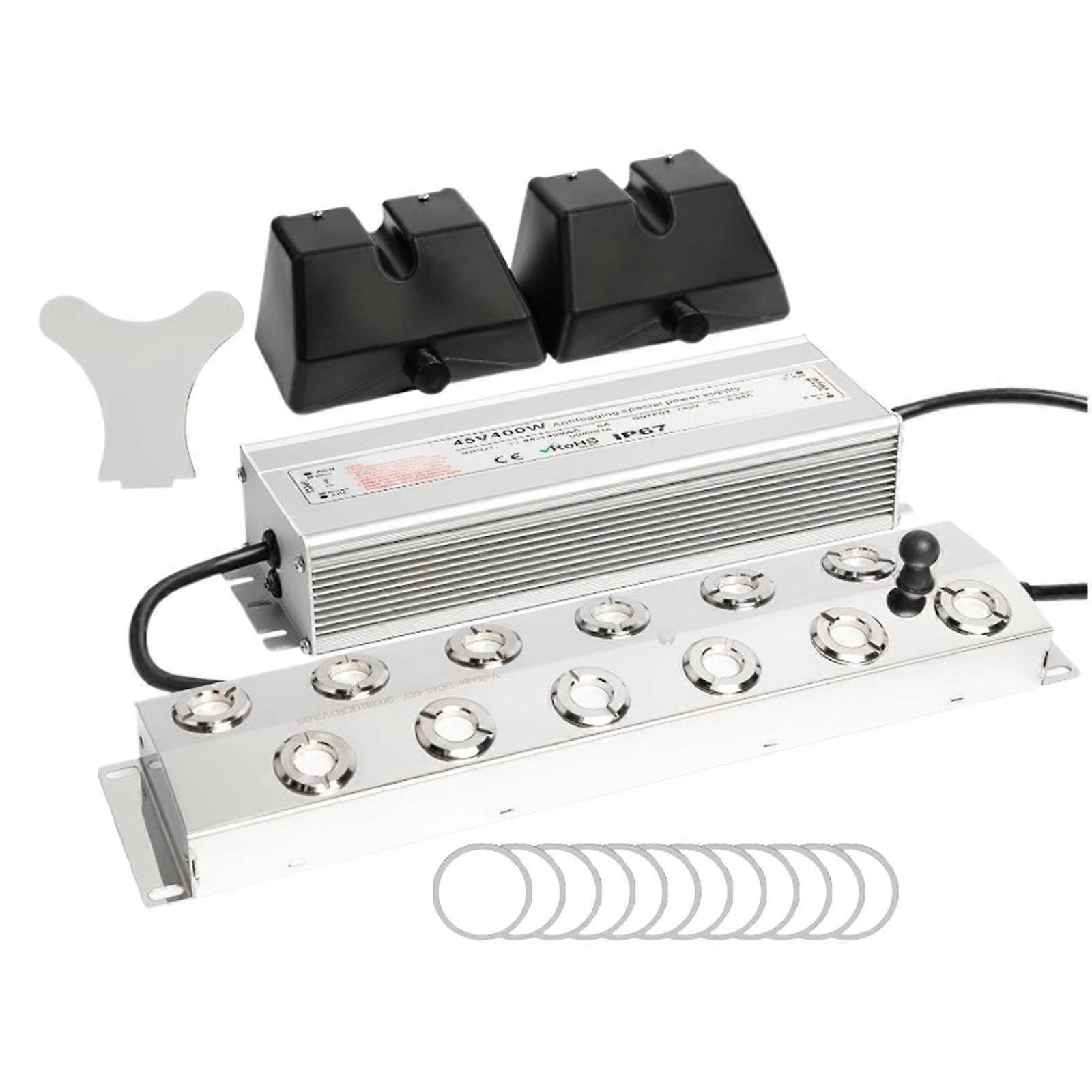 Mister 12 Head with Float Mist Generator for Garden Landscaping Festival