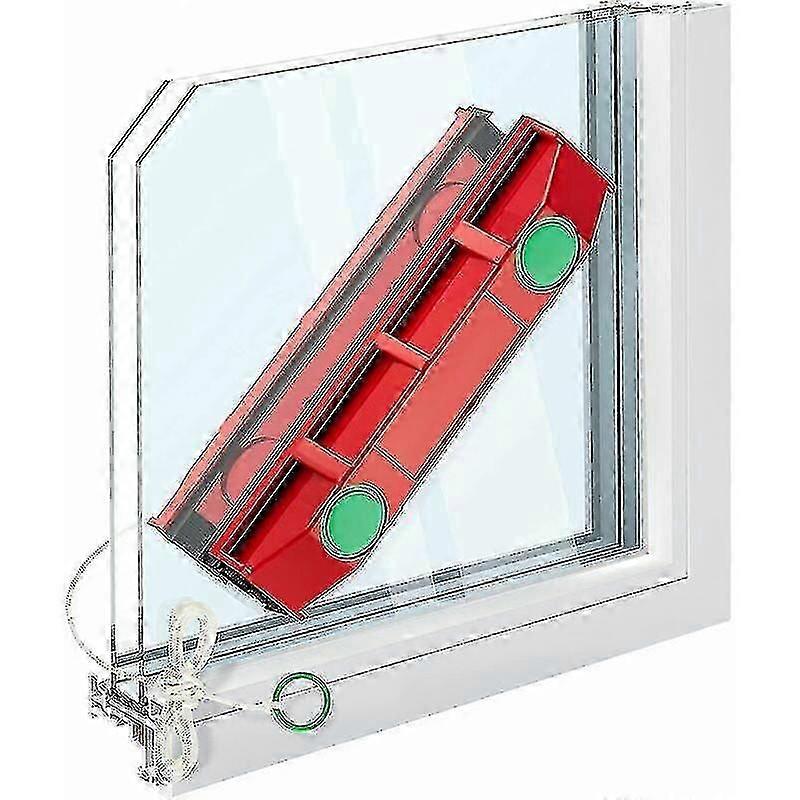 D-3 Magnetic Window Cleaner Compatible With 20-28mm Double Glazed Window