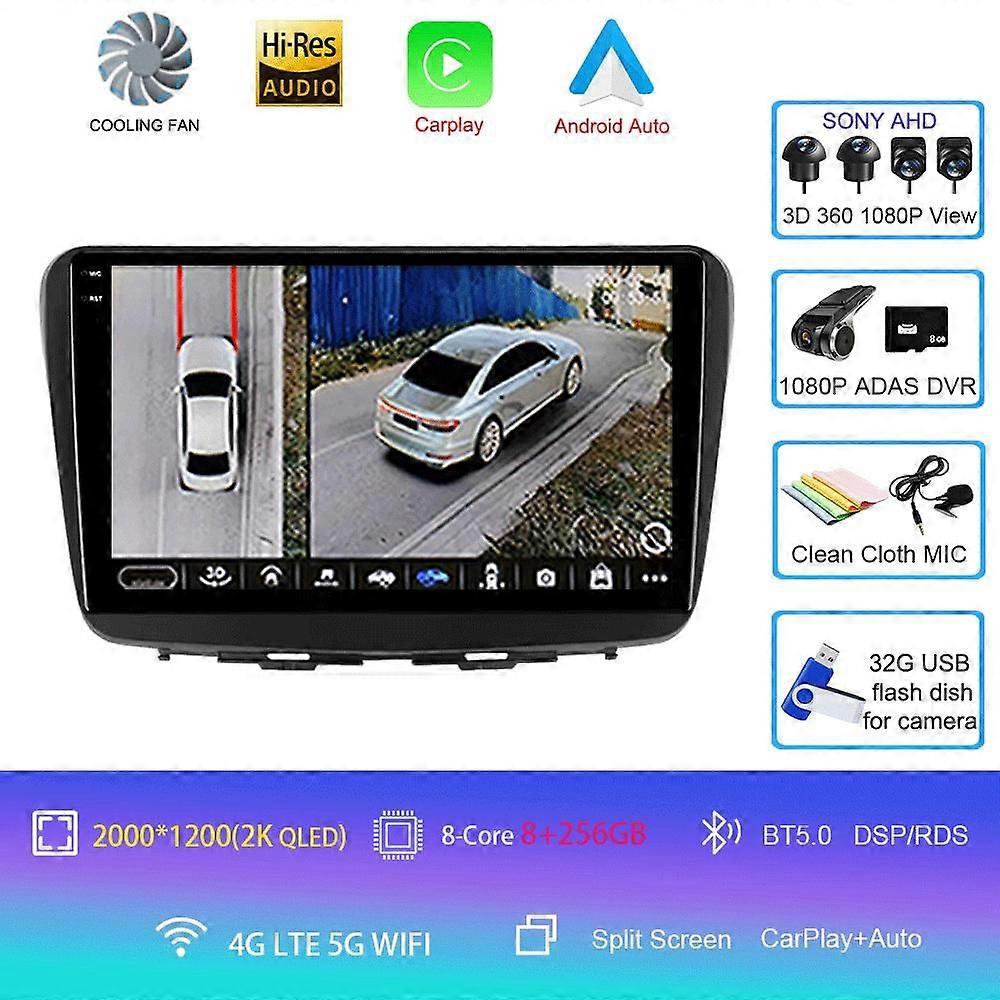 Radio Auto Android 14 Pentru Suzuki Baleno 2016 2017 2018 2019 Player Multimedia Stereo Gps Wifi + 4g Wireless Carplay Auto Video Dsp