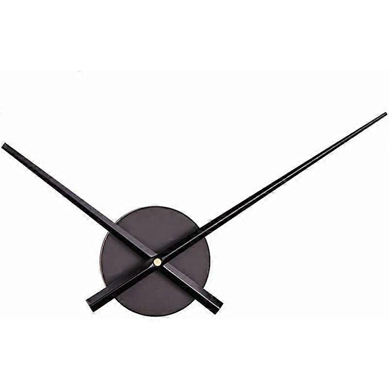 DIY Clock Hands Hands Wall Clocks 3D Quartz Clock Mechanism Accessories (Black Without Battery)