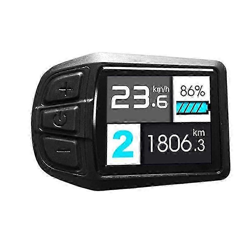 LCD TFT UKC3 Display Speed Battery Time Indicator for Electric Bicycle 24V 36V 48V Motor Conversion