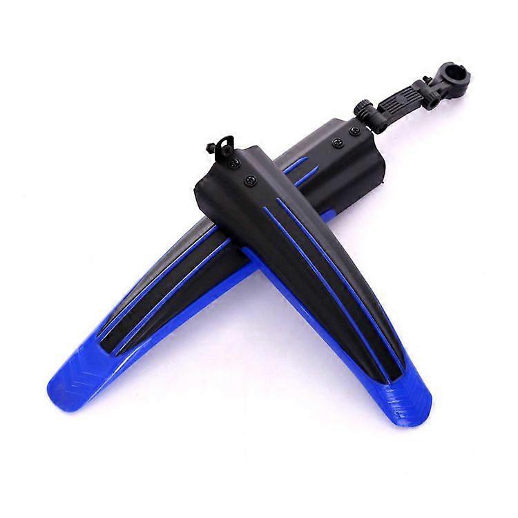 2 מגיני בוץ צבעוניים לאופני הרים, אביזרים להסרת אריחי בוץ, ציוד רכיבה על בוץ דרקון מעופף (כחול כהה)