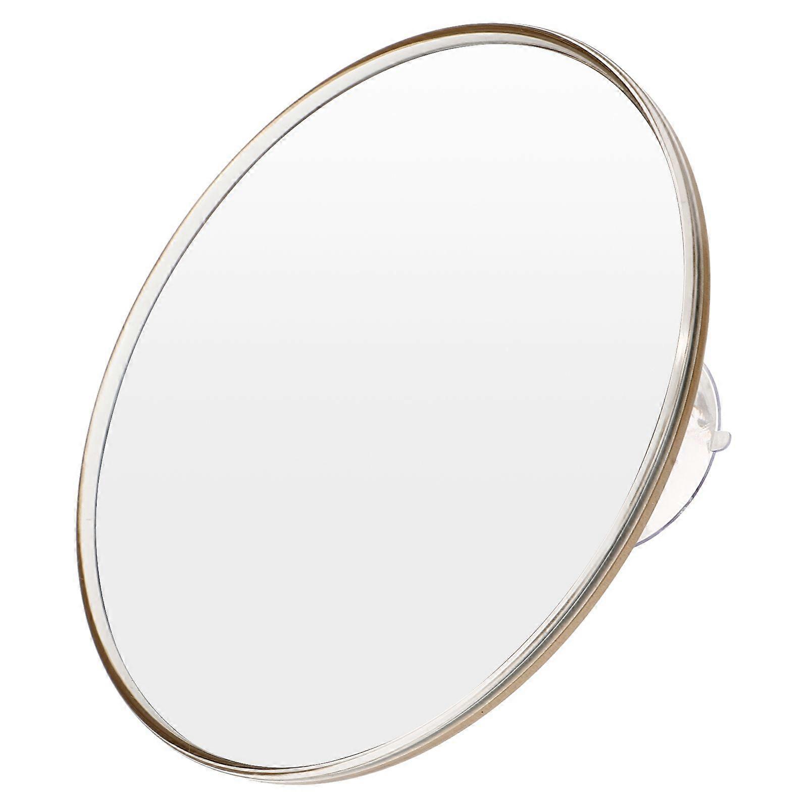 Single Side Cosmetic Mirror Nail-free Magnifying Mirror With Suction Cup Round Makeup Mirror