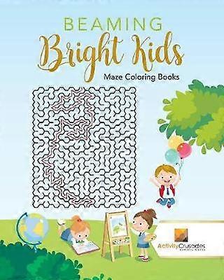 Beaming Bright Kids Maze Coloring Books