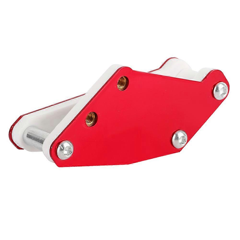 Aluminum Motorcycle Stand Paddock Front Wheel Chock for ATVs Red