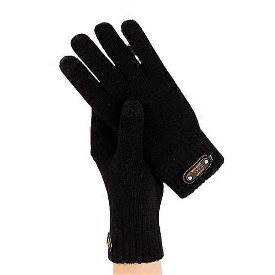 1 Pair Great Portable Anti-shrink Outdoor Gloves Sweat Absorption for Daily Wear