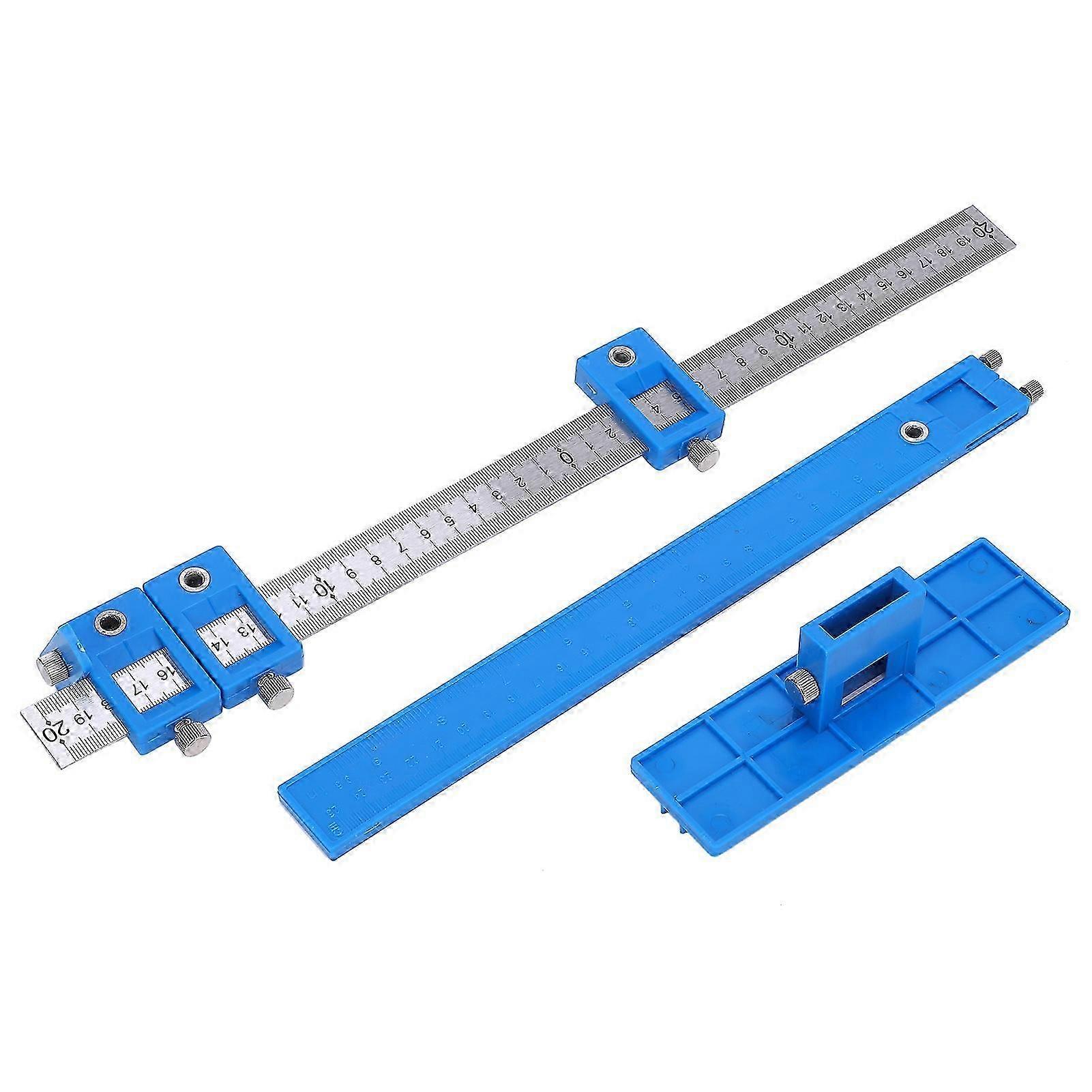 Punch Locator Drill Guide Sleeve Cabinet Hardware Jig Drawer Pull Wood Dowelling Tool