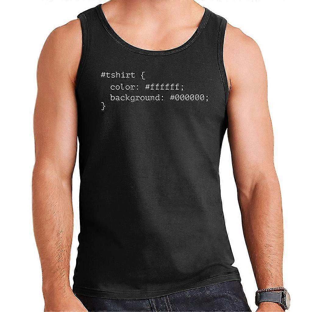 Css Developer Coding Design Men'S Vest