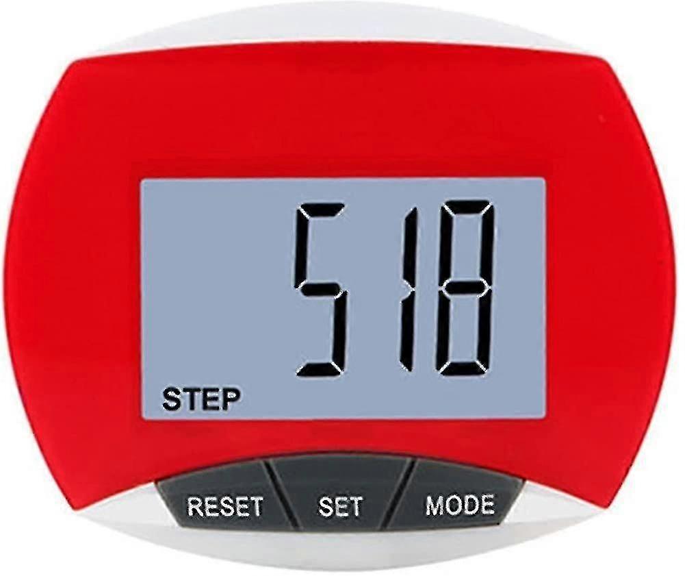 Clip-on Pedometer Simply Operation Walking Running Pedometer With Calories Burned And Step
