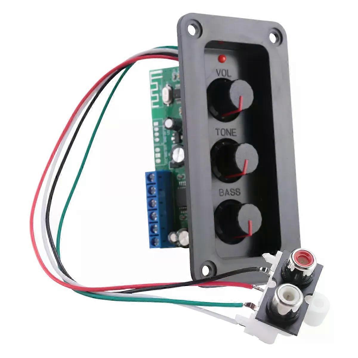 Bluetooth 50 Amplifier Power Audio Board 30W Mono Stage Power Amplifier Board  U Disk Decoder  with AUX Line