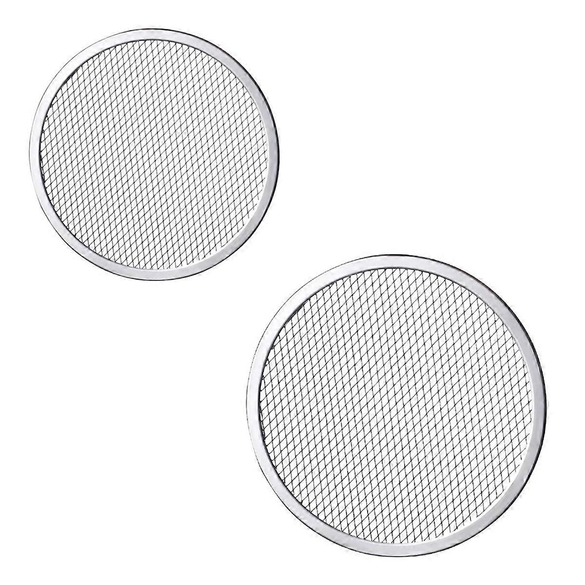 Pizza Tray with Holes, Non-Stick Pizza Tray for Oven, Round Pizza Sheet Baking Tray