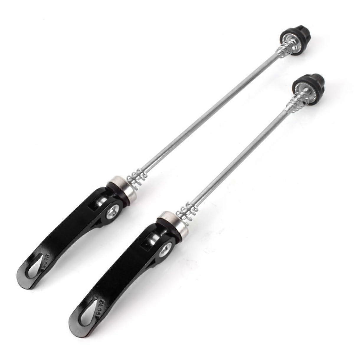 Bicycle Axle Set for Quick Release Front and Rear Wheels, MTB & Road Bike Compatible, Fast Extraction System