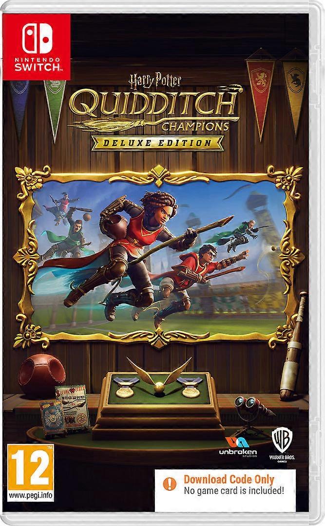 Harry Potter: Quidditch Champions Deluxe Edition - Nintendo Switch - Code In A Box