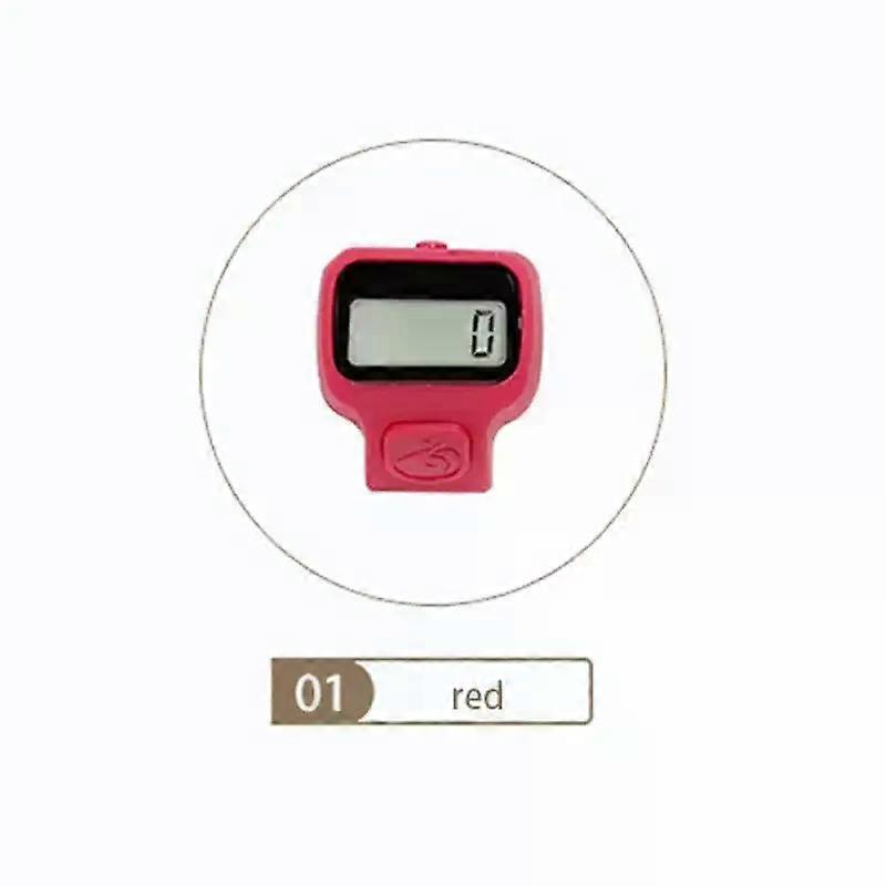 Finger Counter W/ Compass Islamic Tasbih Bead 5 Digital LED Electronic Handheld Tally Counter Clicker Counter Ring