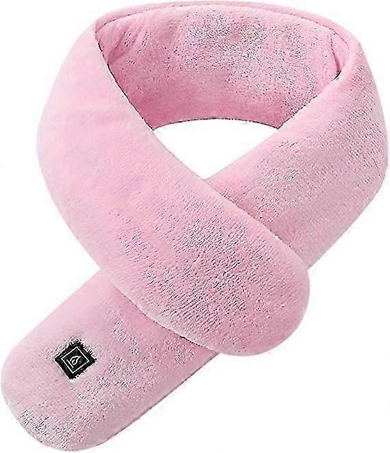 Electric Heated Scarf USB Heating Scarf Shawl with Neck Heating Pad Washable Warm Soft Heated Neck