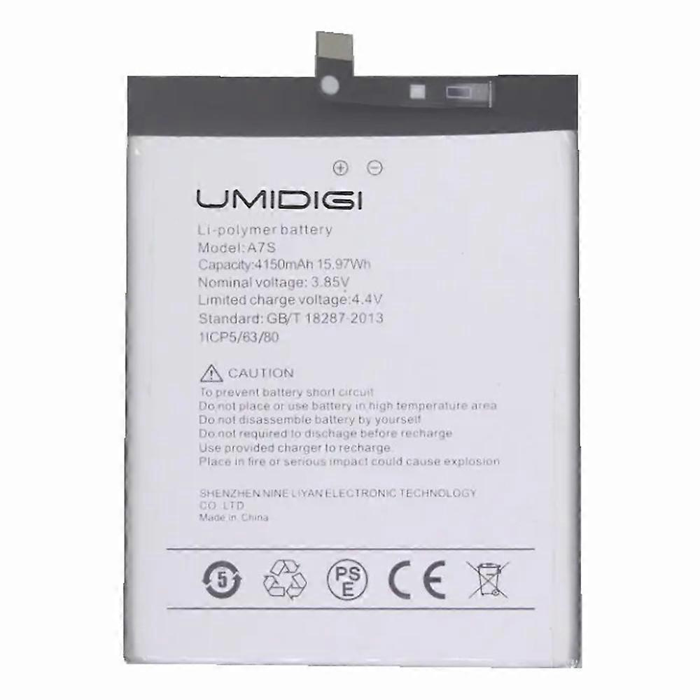 For Umidigi A7S 3.85V 4150mAh Rechargeable Li-Polymer Battery Assembly Part