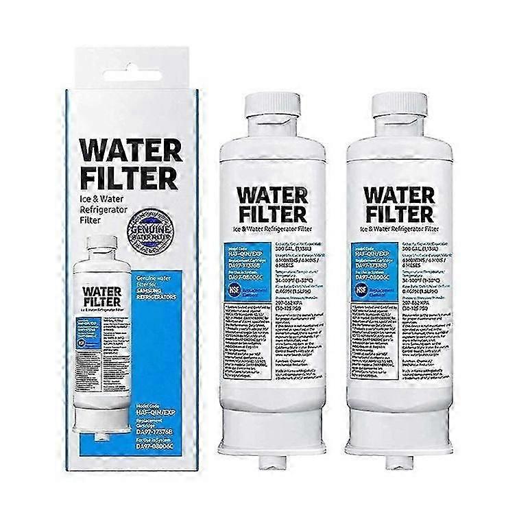 2er-Pack Ersatz-Kühlschrank-Wasserfilter für Samsung Da97-17376b Da97-08006c Haf-qin Haf-qin / exp