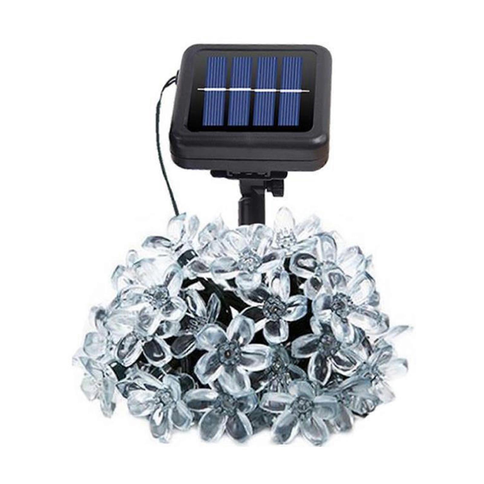 Flower String Lights Outdoor 20 LED Light Ozdoby świąteczne