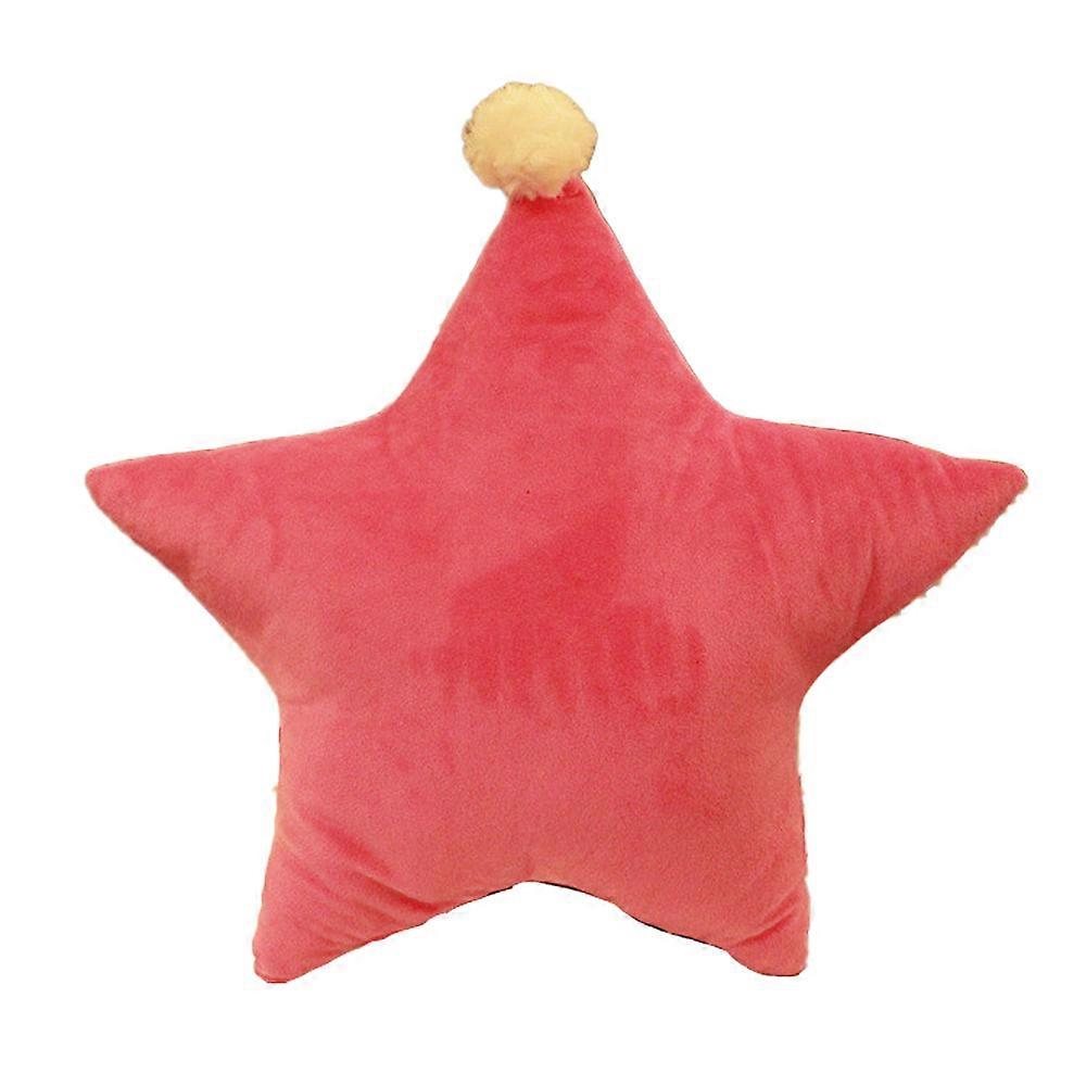 Unique Star Shaped Throw Pillow, Vacuum Packaging, Simulation Design, Super Soft Plush, Warm Gift, 45*45cm