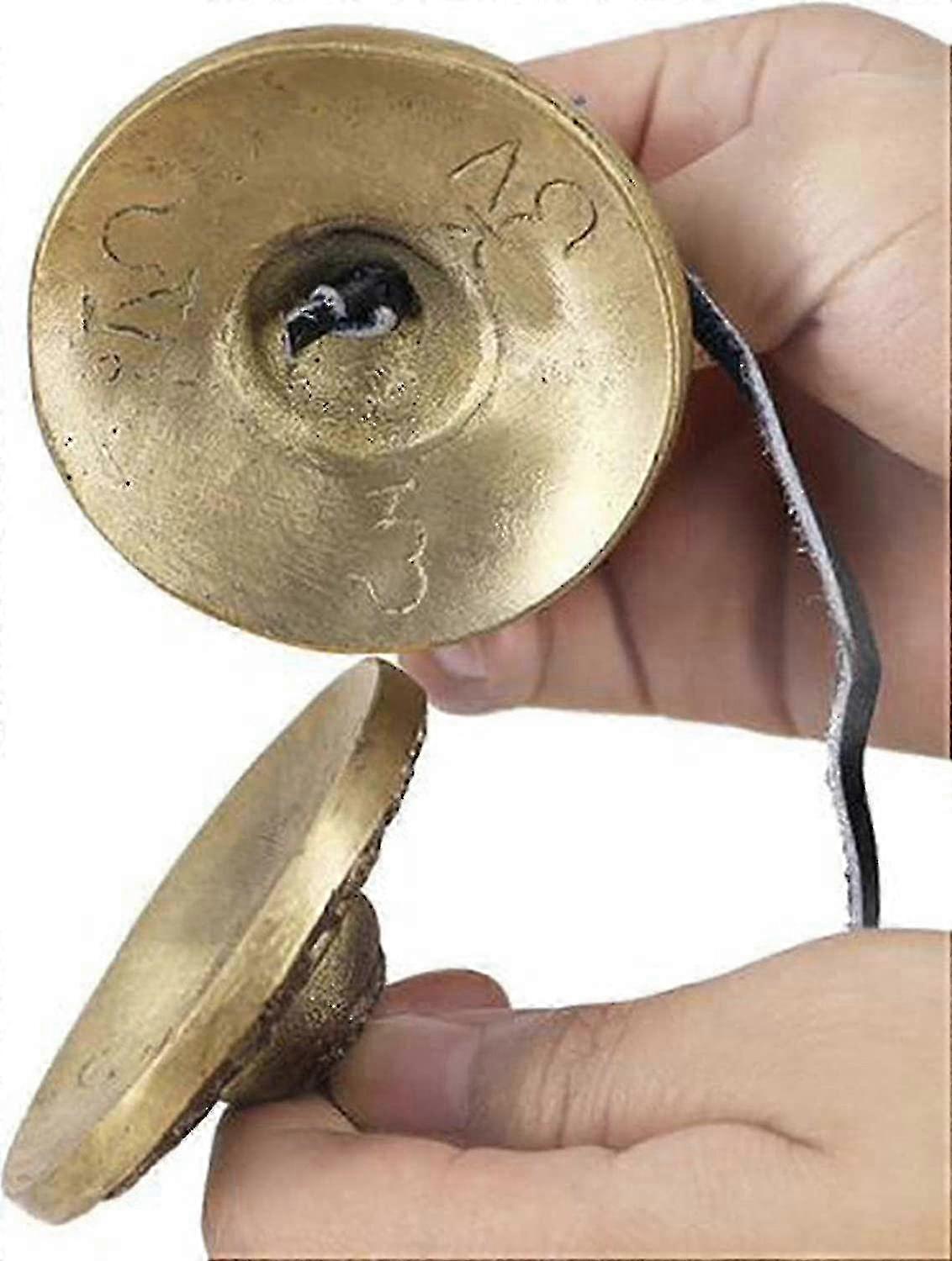 Yoga bells, Hand - Held Metal Bells for Yoga Practice, with Durable Rope Connection, Ideal for Sound Therapy and Mindfulness Exercises