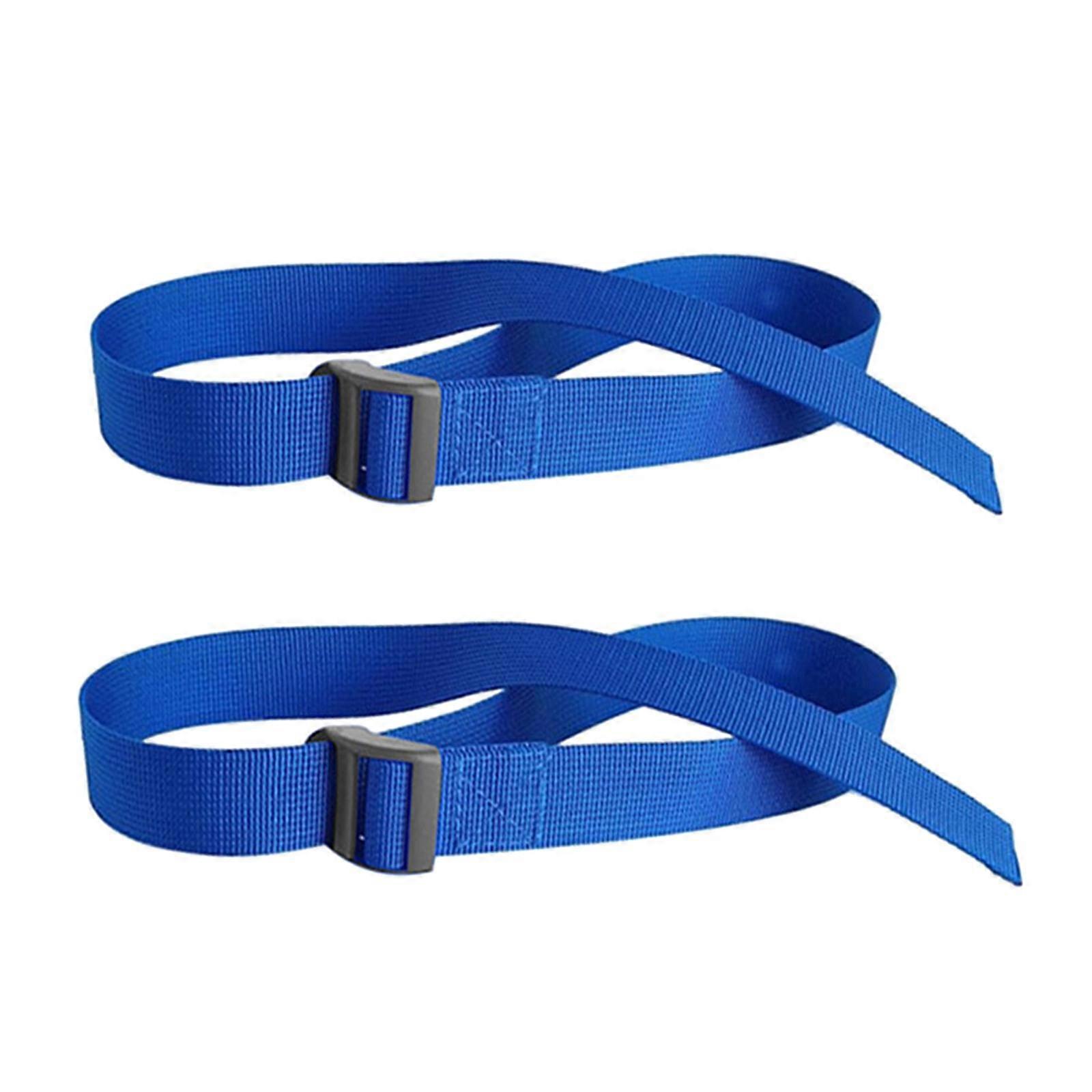 2x Rowing Machine Feet Straps Universal Practical Portable Replacement Parts