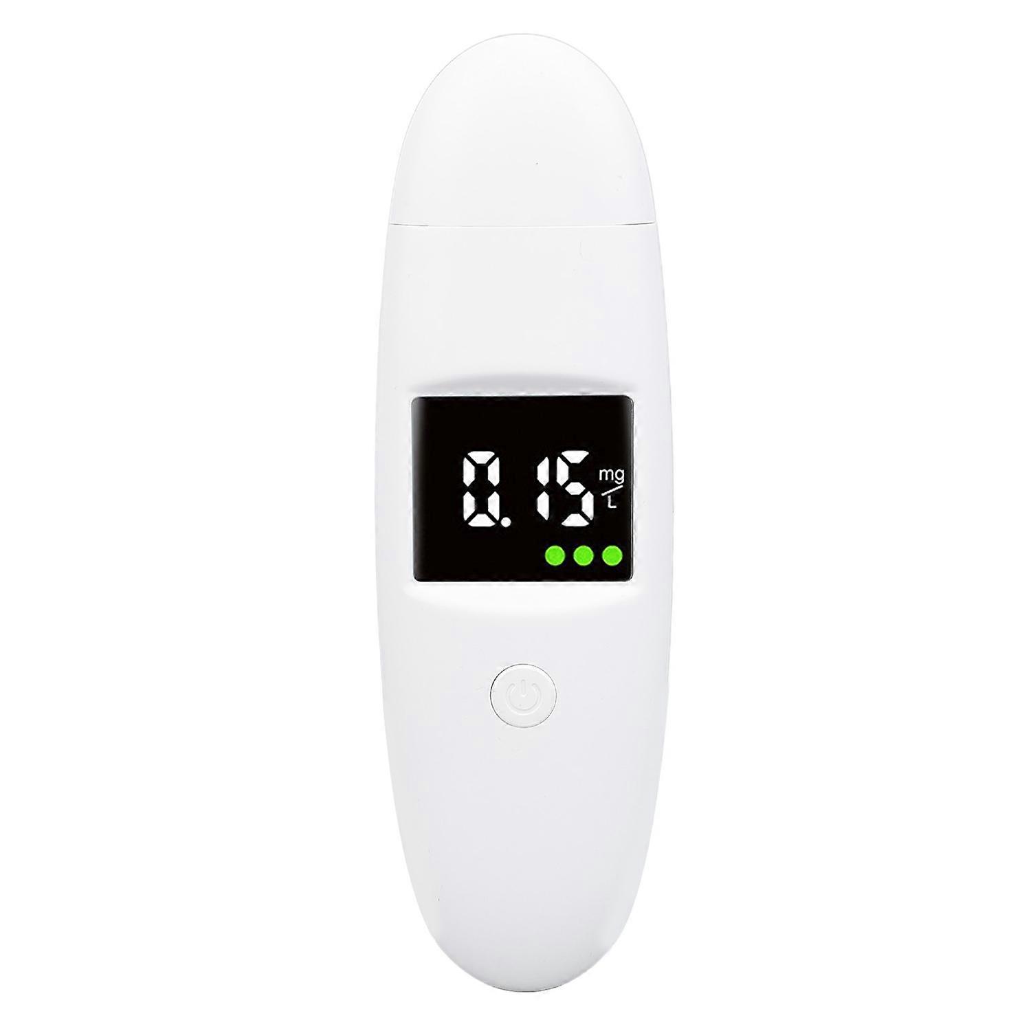Portable Alcohol Tester High Sensitivity LCD Display Rechargeable Digital Breath Alcohol Detector wi