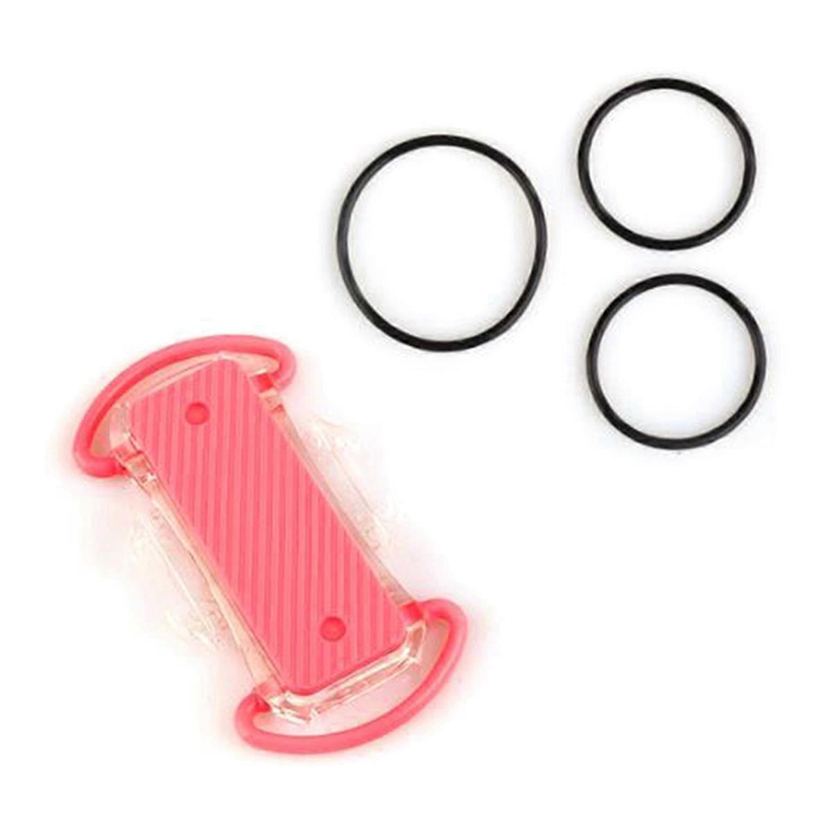Multi-Functional Plate-Tied Mobile Phone Holder Pink
