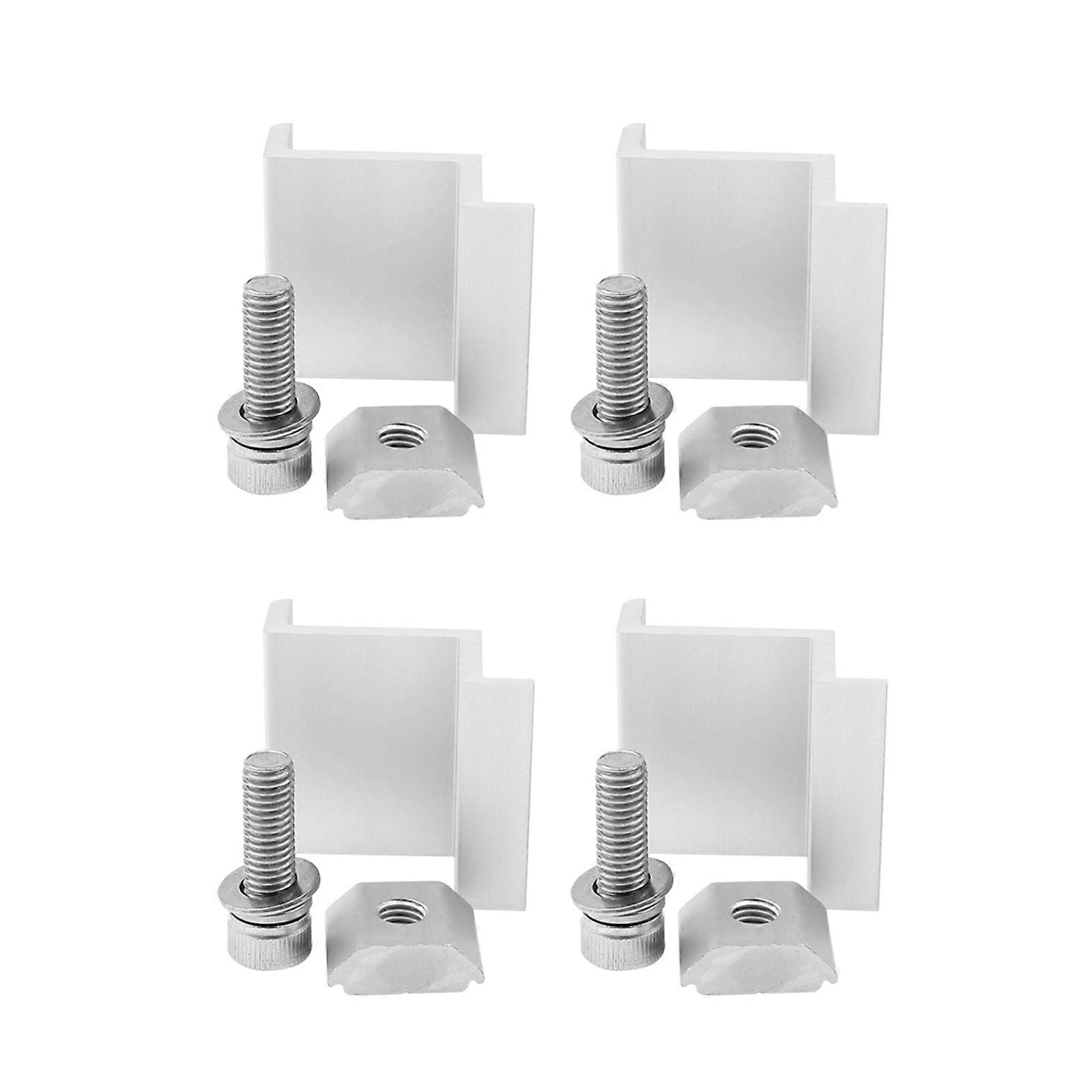 Solar Panel Mounting Bracket Solar End Clamps Adjustable Solar Panel Mounting Bracket Clamps Wide Photovoltaic Support