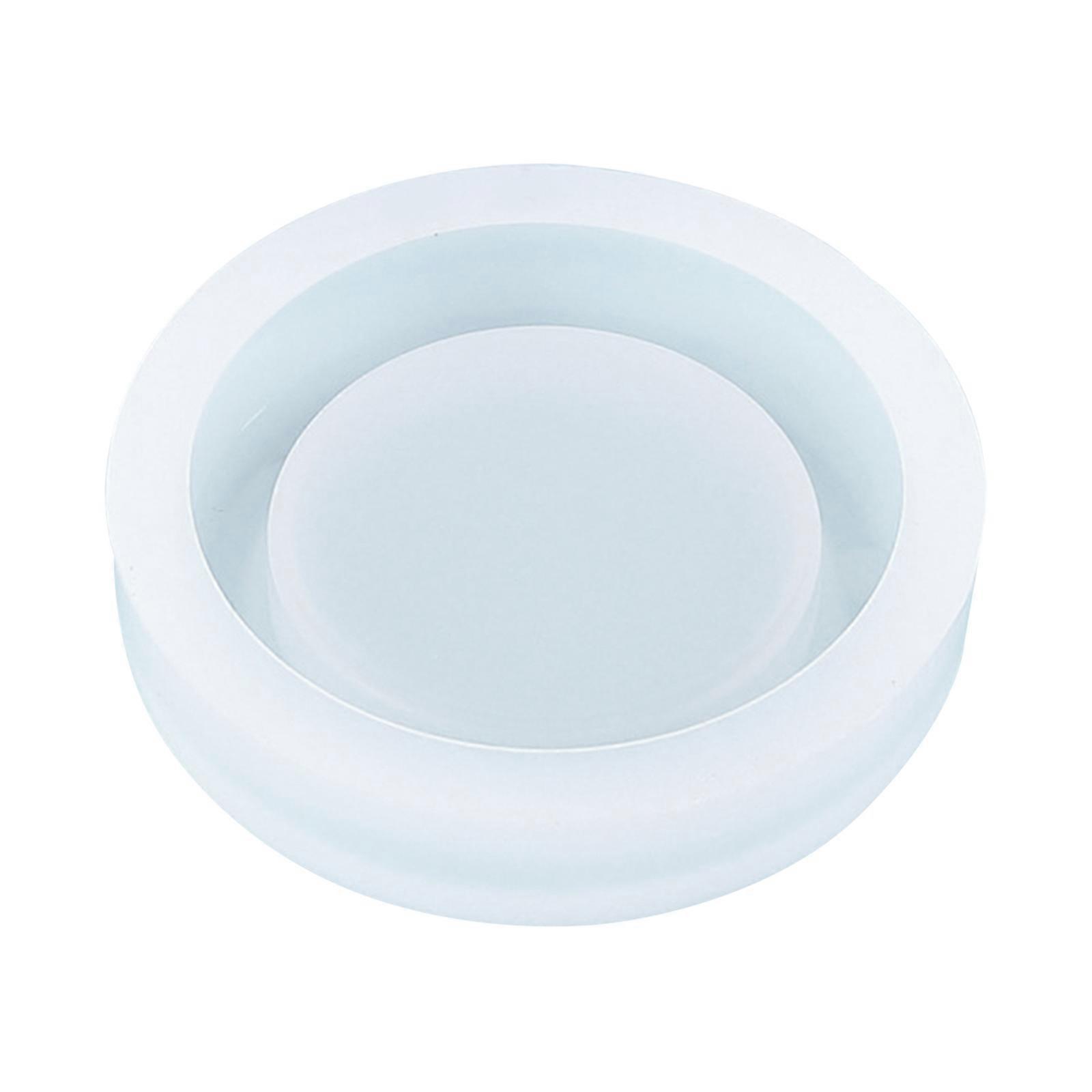 Yaratıcı Reçine Küllük Silikon Kalıp Yuvarlak Kare UV Kristal Epoksi Tepsi Kalıp DIY El Yapımı Takı Tepsisi Ev Deco için