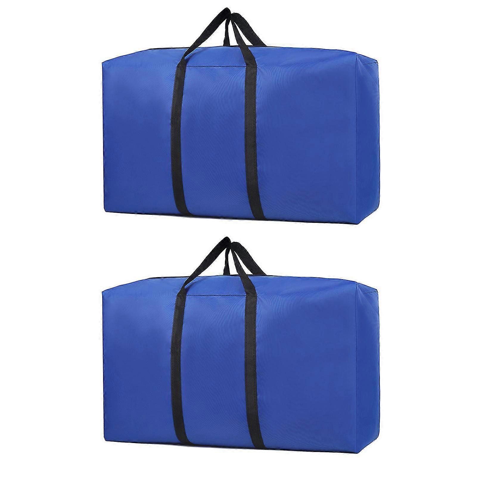 Portable Quilt Clothes Woven Bag Strong Load-Bearing Storage Bag For Traveling